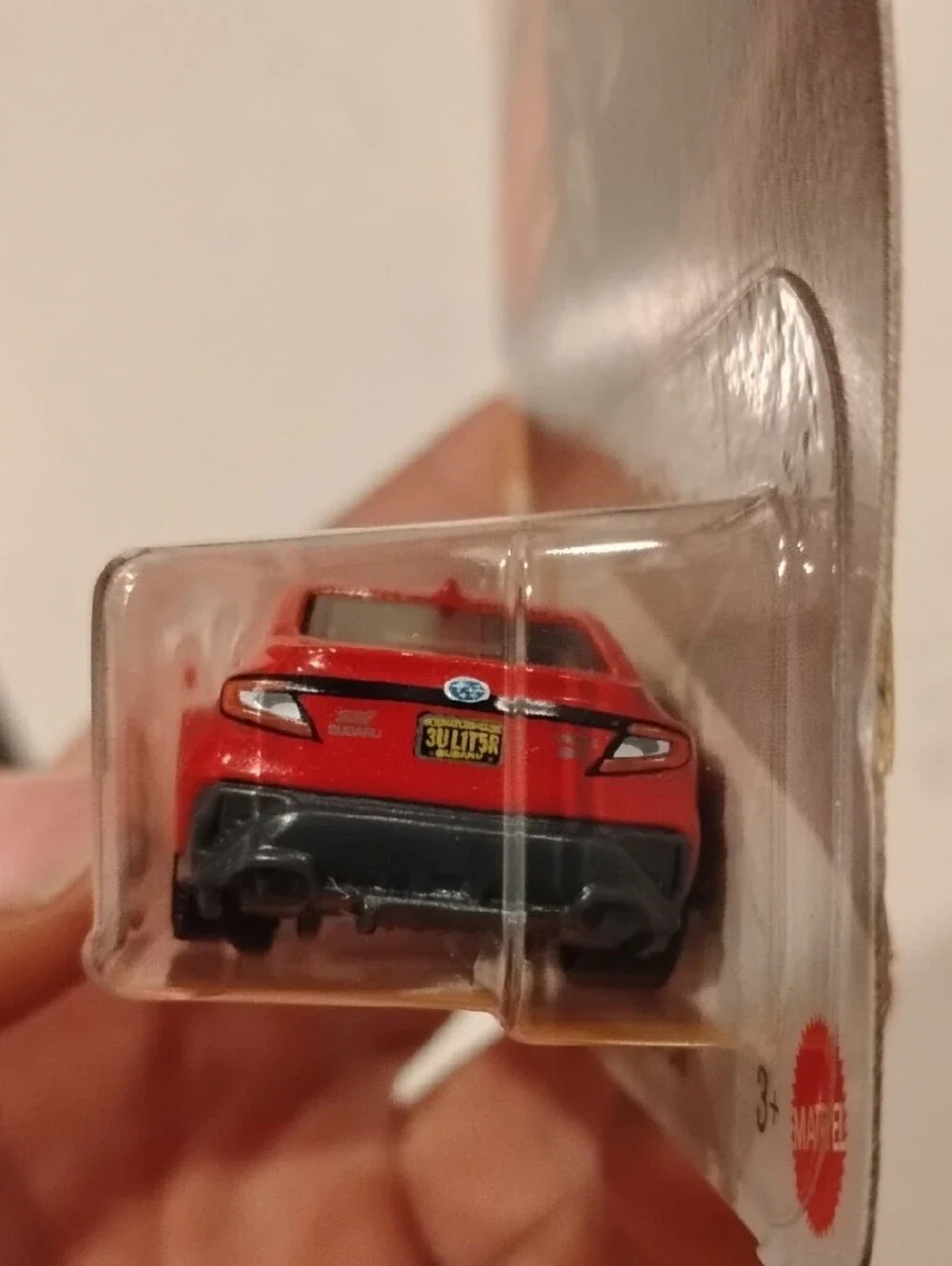 Mattel Matchbox 2024 Subaru WRX S4 STI Toy Car - Red